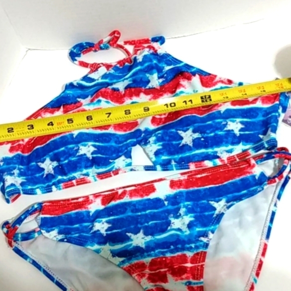 YMI SUMMER LOVE HALTER BIKINI NWT SIZE LARGE - Picture 10 of 11